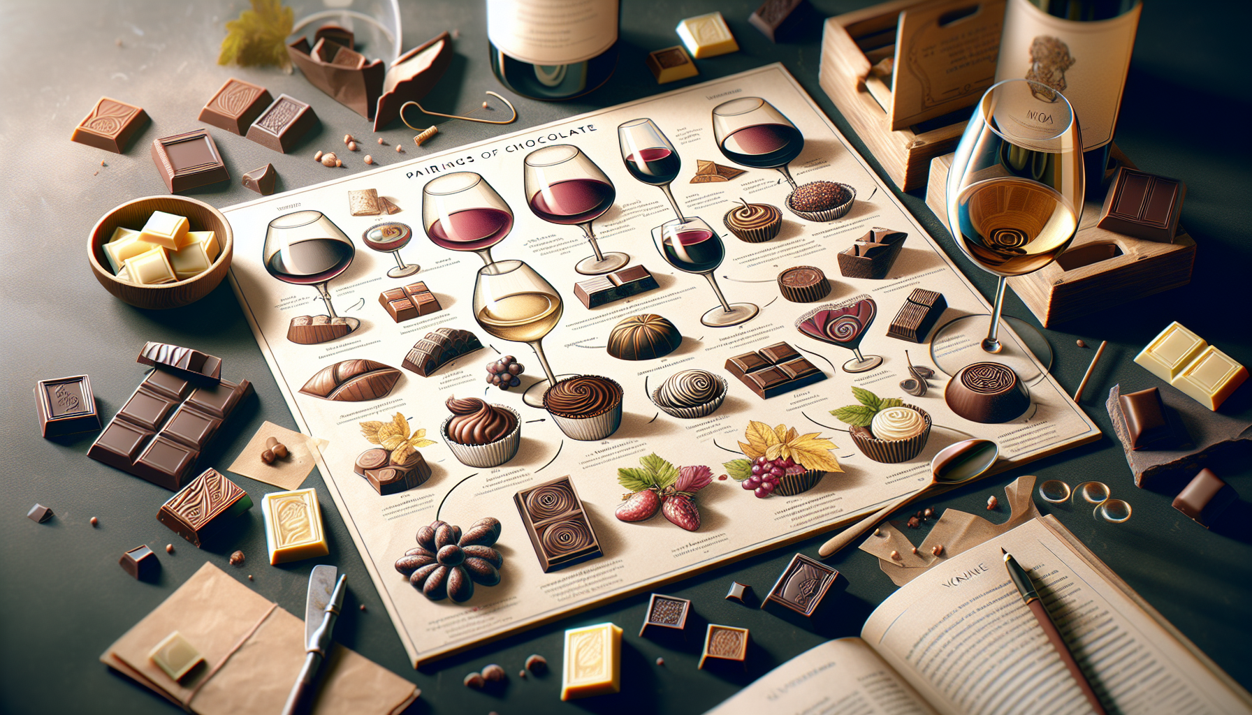 Take A Look About What Wine Goes With Chocolate