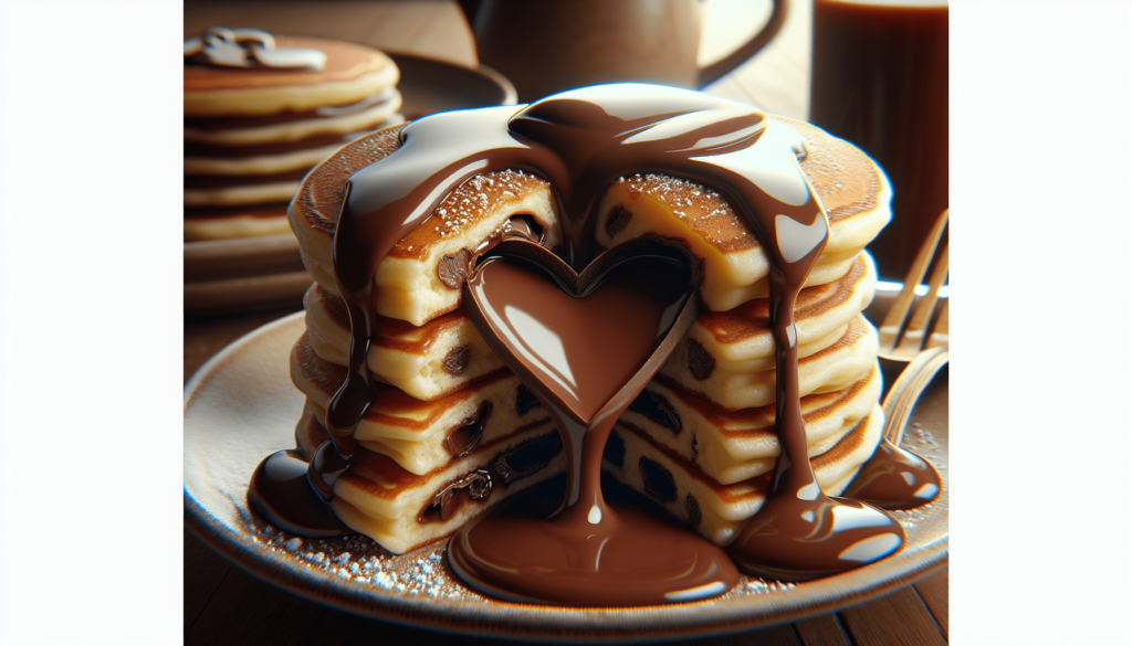 Delicious Chocolate-Filled Pancakes for a Sweet Start to Your Day