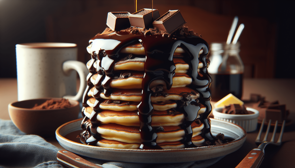 Delicious Chocolate-Filled Pancakes for a Sweet Start to Your Day