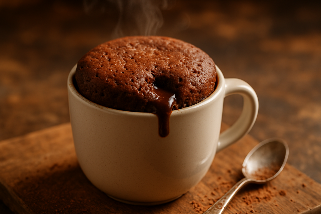 17. Easy Chocolate Mug Cake Recipe in Minutes — Ultimate
